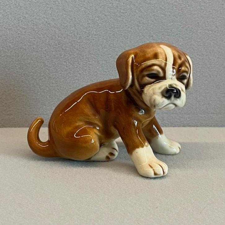Goebel Hondenbeeldje – Puppy – 7,5 cm – W. Germany, Verzamelen, Beelden en Beeldjes, Zo goed als nieuw, Dier, Ophalen of Verzenden