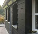 Stuntaanbieding! Zwart gespoten Zweeds rabat, €19,50 per m2!, Tuin en Terras, Palen, Balken en Planken, Ophalen, Nieuw