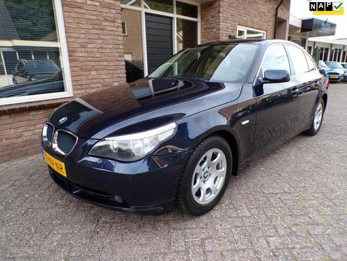 BMW 5-serie 525i Executive Automaat / Leder / Navi, Auto's, BMW, Bedrijf, Te koop, 5-Serie, ABS, Airbags, Airconditioning, Alarm