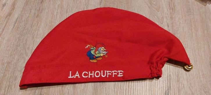 Nieuwe zomermuts La Chouffe bier, Verzamelen, Biermerken, Nieuw, Overige typen, Overige merken, Ophalen of Verzenden