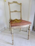 Antiek origineel Frans LOUIS XVI stoel / stoeltje / BOUDOIR, Ophalen of Verzenden