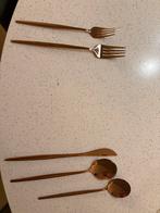 Bestek rosé goud. Nooit gebruikt., Ophalen, Overige materialen, Nieuw, Vaatwasserbestendig