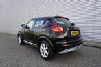 Nissan Juke 1.6 Acenta Climate / Cruise / Elektr. ramen / Lm, Euro 5, Stof, 4 cilinders, Zwart