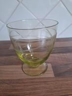 Wijnglazen / Sapglazen groen glas, Verzamelen, Glas en Borrelglaasjes, Ophalen, Zo goed als nieuw, Overige typen