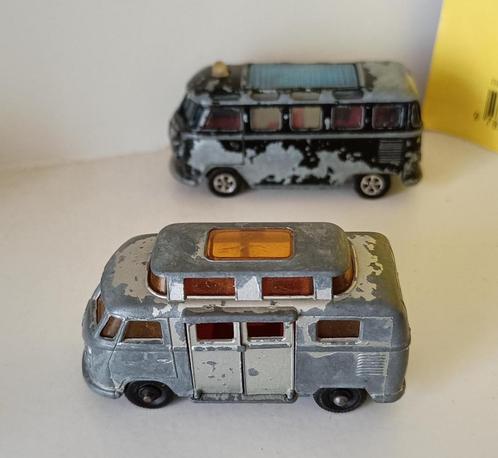 vintage VW busjes T1 matchbox Lesney & Road Master jaren 60, Hobby en Vrije tijd, Modelauto's | 1:87, Gebruikt, Auto, Matchbox