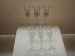 Borrelglaasjes op voetje 6 stuks, Ophalen, Zo goed als nieuw, Borrel- of Shotglas