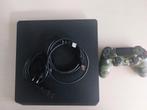 Playstation 4 slim, Ophalen of Verzenden, Zo goed als nieuw, Met 1 controller, Slim