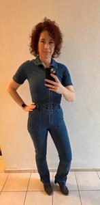 Jumpsuit, Mango, mt xs, nieuw, denim, Mango, Blauw, Nieuw, Ophalen of Verzenden