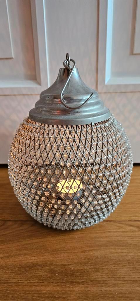 Sfeervol Windlicht - Perfect voor Gezellige Avonden, Huis en Inrichting, Woonaccessoires | Kandelaars en Kaarsen, Zo goed als nieuw