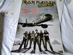 Iron Maiden Flight 666 Originele Poster 37x54cm Film Uniek, Verzamelen, Gebruikt, Ophalen of Verzenden, Rechthoekig Staand, Muziek