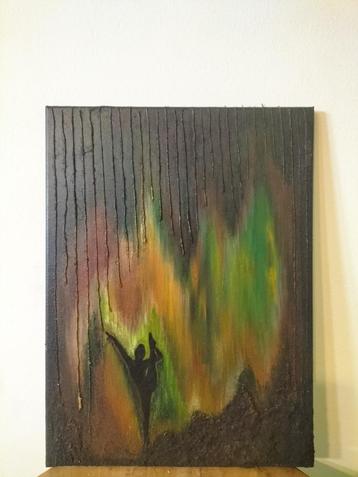 Schilderij danseres beschikbaar voor biedingen
