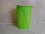 Tupperware Trendy Schenkkan 1 Ltr. Lime, Huis en Inrichting, Keuken | Tupperware, Ophalen of Verzenden, Zo goed als nieuw, Groen