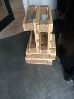 Kleine Pallets 40x40 - 14 Stuks, Doe-het-zelf en Verbouw, Hout en Planken, Ophalen of Verzenden, Gebruikt