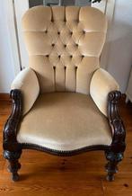 Antieke fauteuil / stoel, Huis en Inrichting, 75 tot 100 cm, 75 tot 100 cm, Zo goed als nieuw, Ophalen