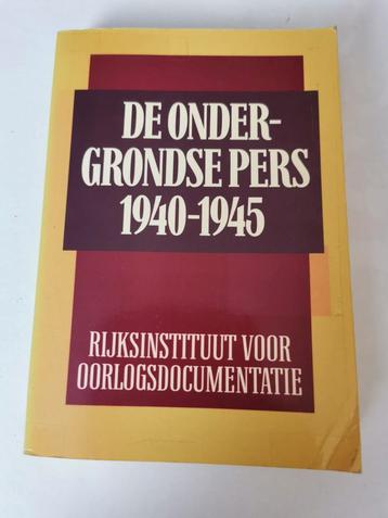 Verzet Nederland ww2 NSB - De ondergrondse pers 19 beschikbaar voor biedingen