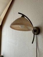 Art Deco Wandlamp, Ophalen, Gebruikt, Glas
