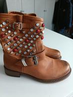 Bijna niet gedragen half hoog laarsje van Femme..mt 36 leer, Ophalen of Verzenden, Zo goed als nieuw, Zwart