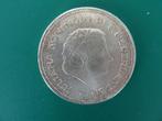 Zilveren tientje - 1970 - Nederland Herrijst, Koningin Juliana, Zilver, Ophalen of Verzenden, Losse munt
