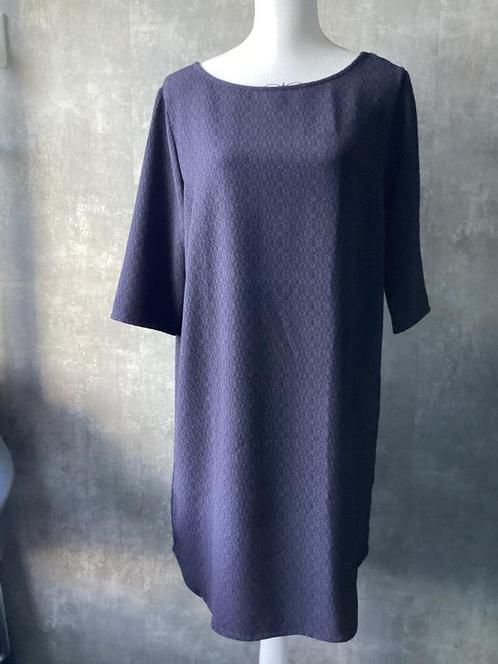 Donkerblauw jurkje van Seasons,  maat L, Kleding | Dames, Jurken, Zo goed als nieuw, Maat 42/44 (L), Blauw, Ophalen of Verzenden
