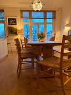 Fritz Hansen by Kaare Klint "Church Dining Chairs" Stoelen, Huis en Inrichting, Ophalen, Gebruikt, Bruin, Vier