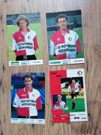 4x Spelerskaarten Feyenoord Peter Bosz, Verzenden, Zo goed als nieuw, Feyenoord, Spelerskaart