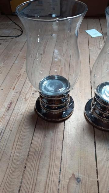 Kaarsenstandaard/Windlichten.  beschikbaar voor biedingen