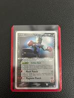 Hitmonchan ex 98/109 Team Rocket Returns (2004), Ophalen of Verzenden, Gebruikt, Losse kaart, Foil