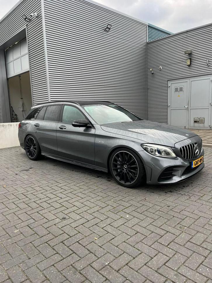 Mercedes c43 AMG performance pakket en panorama dak, Auto's, Mercedes-Benz, Particulier, C-Klasse, 360° camera, 4x4, ABS, Achteruitrijcamera