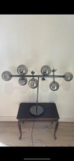 Mooie design plafond lamp (kapot), Huis en Inrichting, Lampen | Spots, Gebruikt, Ophalen, Metaal of Aluminium
