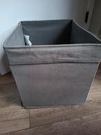 10 x Dröna grijze opbergbak kallax ikea kast, Ophalen of Verzenden, Gebruikt