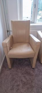 Lederen stoelen, Huis en Inrichting, Stoelen, Ophalen, Gebruikt