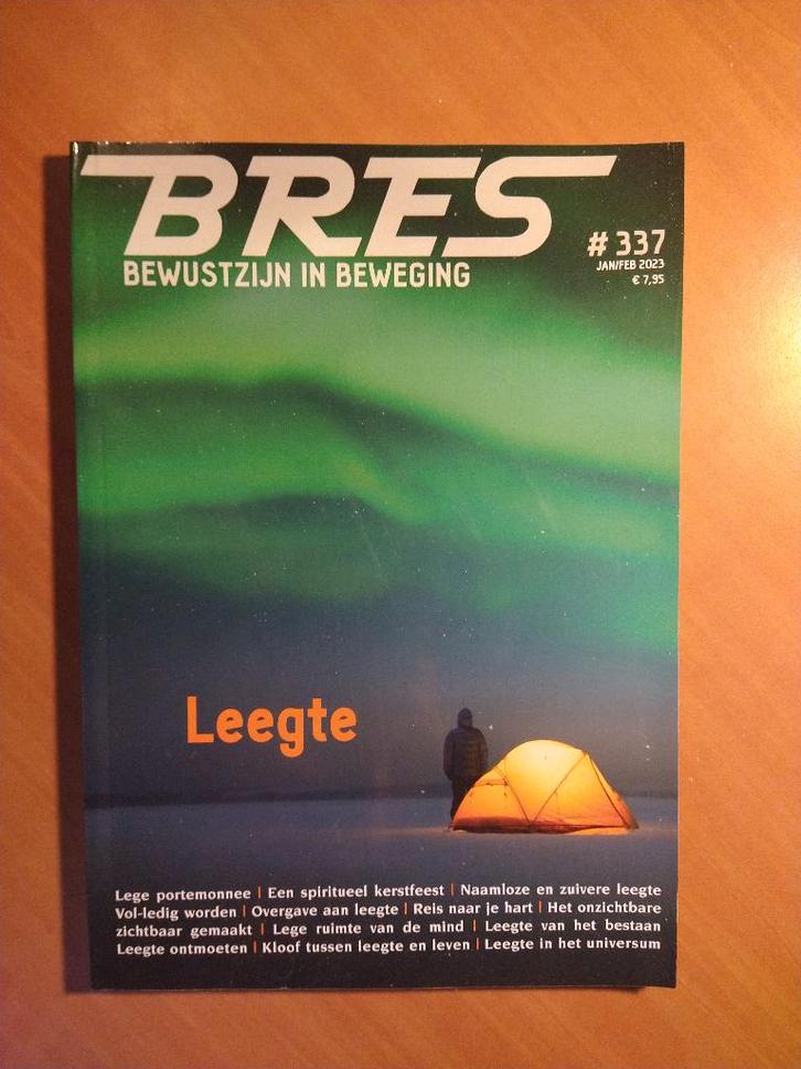 Bres. Bewustzijn in beweging. Nr. 337 jan/feb 2023 Edicola, Boeken, Esoterie en Spiritualiteit, Zo goed als nieuw, Achtergrond en Informatie