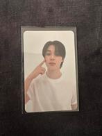 BTS jimin face lucky draw photocard, Ophalen of Verzenden, Zo goed als nieuw, Foto of Kaart