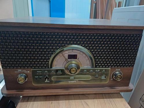 Mooie combi cd, radio en platenspeler, Antiek en Kunst, Antiek | Tv's en Audio, Ophalen