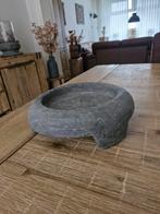 Stenen Schaal / Mand - Decoratief, Gebruikt, Schaal, Rond, Ophalen of Verzenden
