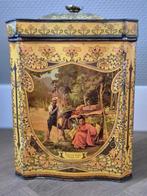 Chinees Thee blik Winkel blik, Verzamelen, Blikken, Ophalen of Verzenden, Gebruikt, Thee