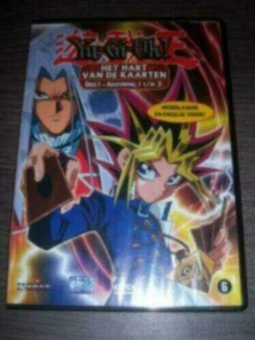 YU-GI-OH! Het Hart v/d Kaarten aflevering 1 t/m 3 z.g.a.n. beschikbaar voor biedingen