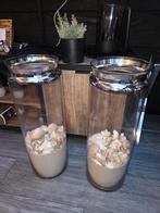 Riviera maison  windlicht vaas, Ophalen of Verzenden, Zo goed als nieuw, Overige materialen, Minder dan 25 cm