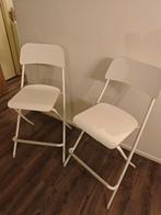 Witte barkrukken van Ikea (2 stuks), Huis en Inrichting, Stoelen, Ophalen, Wit, Twee