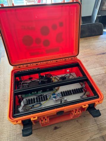 Professionele 6U 82HP Eurorack Case waterdicht + patchkabels beschikbaar voor biedingen