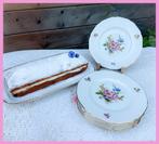Brocante bordjes high tea servies hutschenreuther, Ophalen
