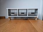 Wandrek met 3 vakken en haken, Huis en Inrichting, Kasten | Boekenkasten, Ophalen, Met plank(en), Minder dan 50 cm, Minder dan 25 cm
