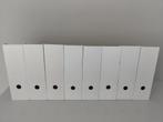 8 stuks IKEA Knuff lectuurbak, wit geschilderd, Huis en Inrichting, Woonaccessoires | Krantenbakken en Lectuurbakken, Ophalen