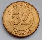 5 Zaire 1987 Zaire Oude Vintage Munt Congo Afrika Bank Coin, Ophalen of Verzenden, Overige landen