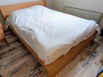 IKEA Malm bed 140x200 met matras, Huis en Inrichting, Slaapkamer | Bedden, Ophalen, Bruin, 140 cm, Zo goed als nieuw