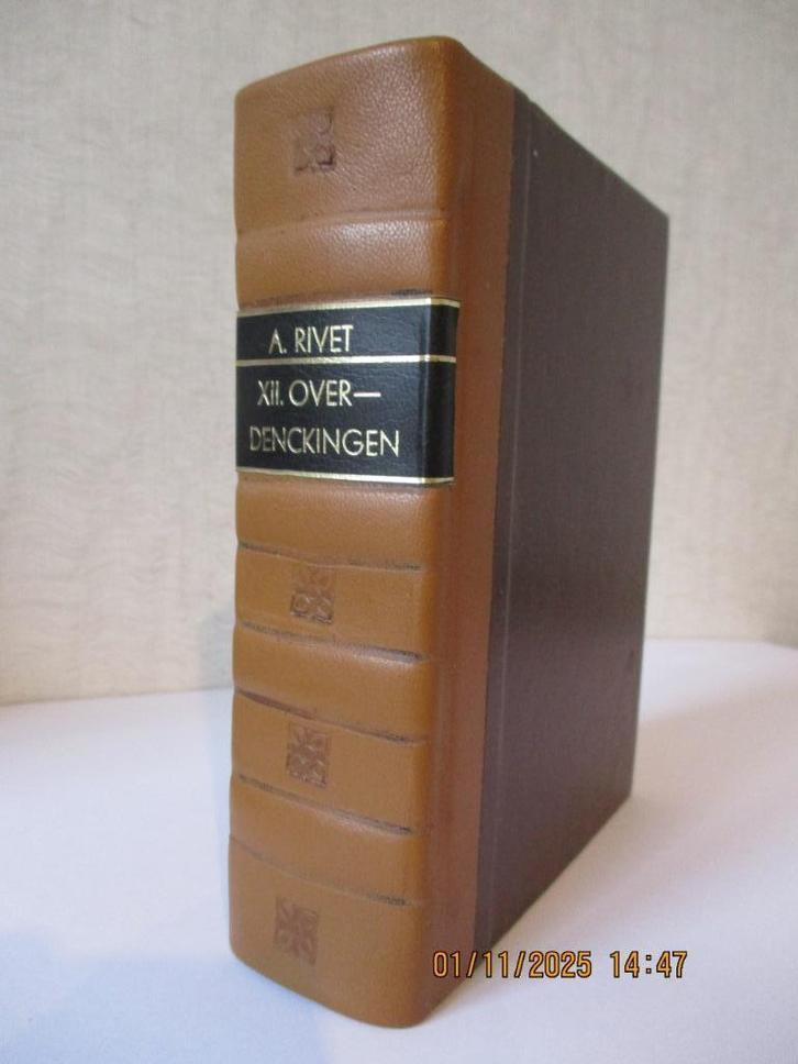 Andream Rivetum: XII Overdenckingen = reprint =., Antiek en Kunst, Antiek | Boeken en Bijbels, Ophalen of Verzenden