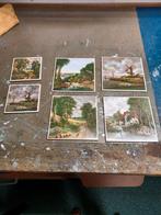 Vintage Tegels met Hollandse Landschappen, Ophalen of Verzenden