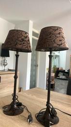 Set van 2 stijlvolle tafellampen – Klassiek & elegant, Ophalen of Verzenden, Zo goed als nieuw, Minder dan 50 cm