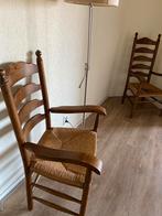 2 zeer mooie oude rieten stoelen, Ophalen