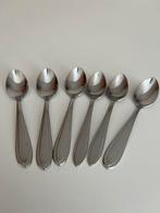 6 borrelglas lepeltjes, Antiek en Kunst, Ophalen of Verzenden